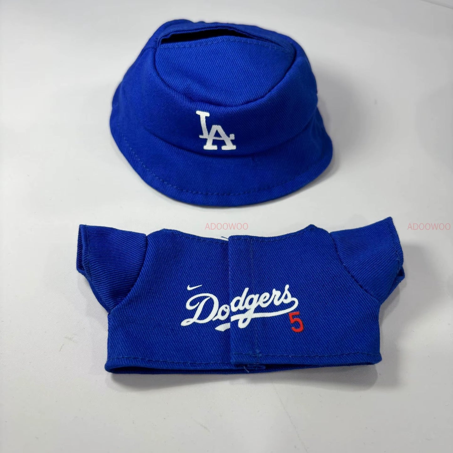 New Sakura Set for 17Cm Labubu Doll Clothing Toy Hat Shoes Pants Set Trendy LA Baseball Suit DIY Accessories Sitting Party Gifts